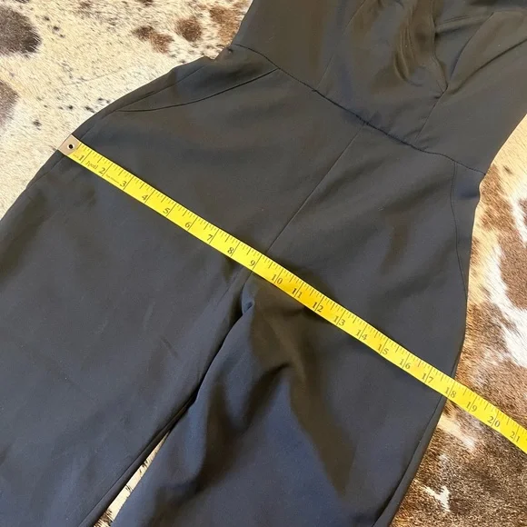 HOUSE OF CB Black Bella Jumpsuit Off The Shoulder Size Small - Picture 11 of 12